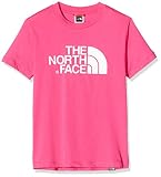 The North Face Y S/S Easy tee Ptct Pink Camiseta de Corte Unisex, Hombre, Pink, L