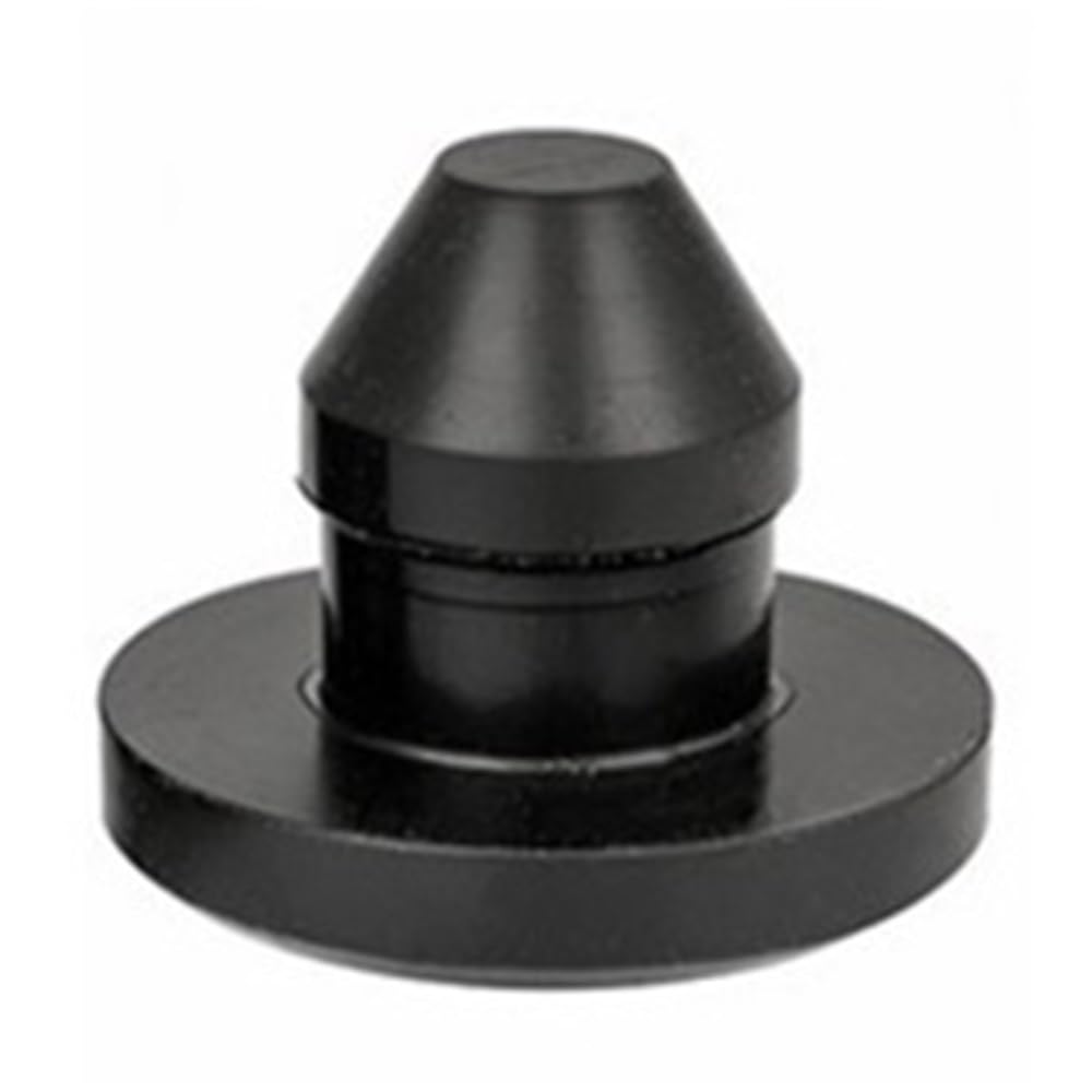 Solid Silicone Rubber Caps T Type Plugs Covers, Snap On Gasket Blanking End Caps Seal Stoppers for Faucet Hole(4mm)