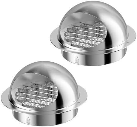 HVAC Premium - Difusor Redondo De 12 Pulgadas Para Apertura De Cuello De Techo, Cubierta De Conducto De Ventilación De Fácil Flujo De Aire, Color Blanco, Tamaño Total