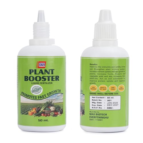Image of 100% Natural Fertilizer Sticks, Magic Stick Plant Food for Indoor & Outdoor Plants, natural fertilizer for Home Garden Plants | Plant Growth Booster Healthy (3pcs Plant liquid 50ml)