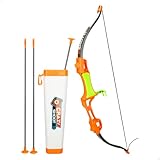 ColorBaby Fun Area Set Arcos y Flechas con Ventosa para niños, 67 cm, con dianas recortables y Funda portátil, Tiro con Arco, Juguete puntería, Juego Flecha, Juegos de Exterior, Juguetes niño, 47690
