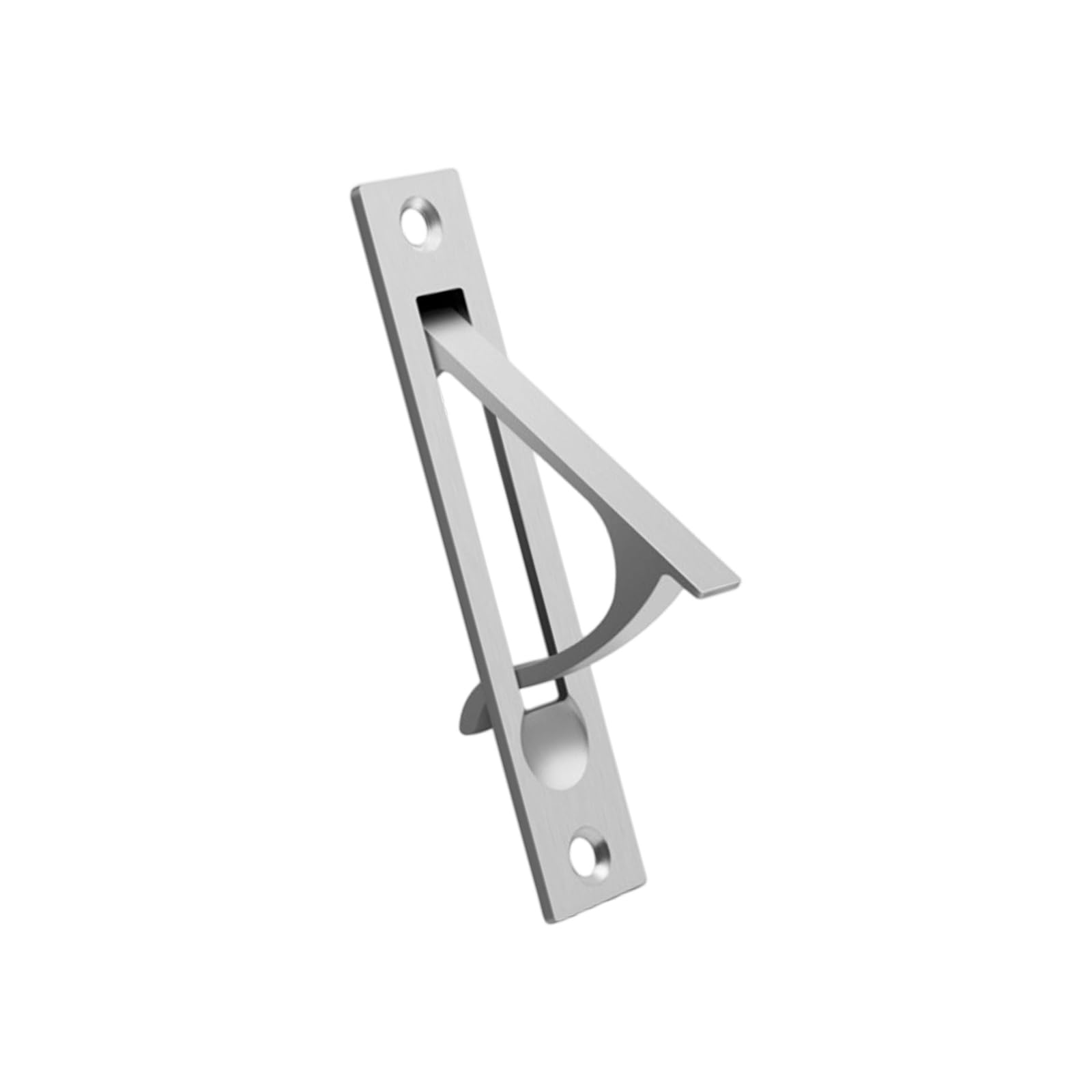 Modern Recessed Cabinet Door Handle Stainless Steel Sliding Door Handle Rustproof Pulls Furniture Hardware Enduring Recessed Handles Concealed Cabinet Pull
