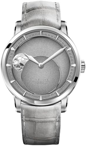 Reloj mecánico automático para hombre, esfera de precisión de 29.51 días, vidrio de zafiro, reserva de energí