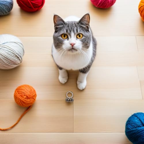 Cascabeles para collares de perro Abaodam que evitan despistes y pérdidas en casa 6