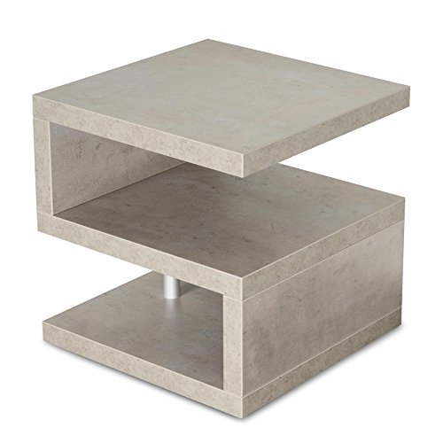 levandeo Couchtisch Sigi Betonoptik B x H x T: 44x44x44cm Grau Holz...