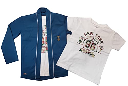 Image of Boys Slimfit Suits /Blazer BFN233Aqua