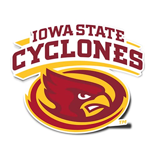 Calcomanía ISU Cyclones de vinilo para personalizar tu botella de agua