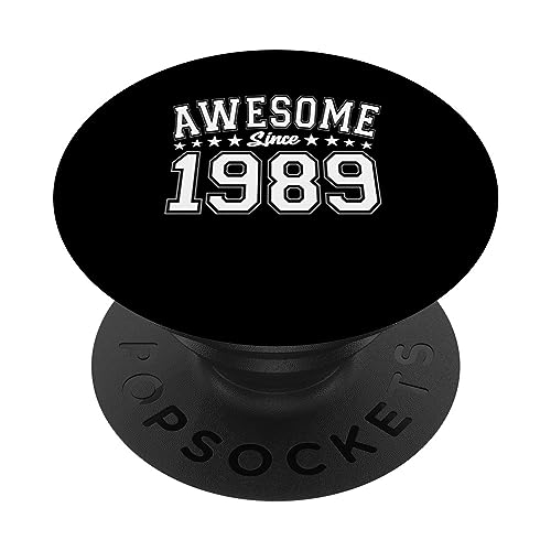 Impresionante desde 1989 Cumpleaños Impresionante Vintage PopSockets PopGrip Intercambiable