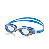 Speedo Hydrospex - Gafas de natación unisex para niños de 6 a 14 años, color azul Ibiza/Celeste