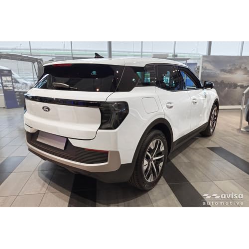 Protection seuil arrière inox noir Ford Explorer EV 2024 accessoire