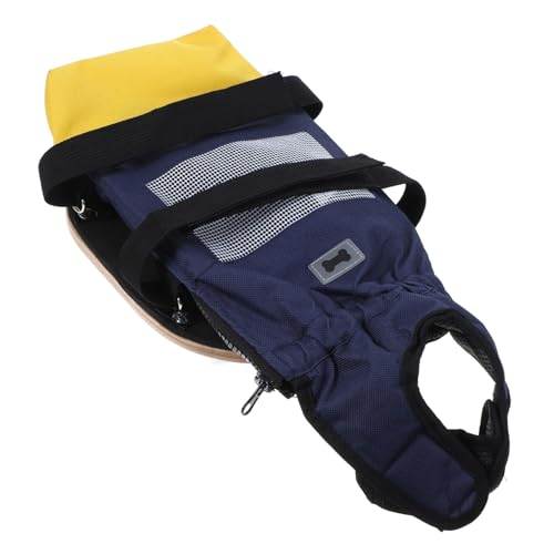 ibasenice Carrozzina Per Cani Disabili Scooter Leggero Per Zampe Anteriori e Posteriori Trasportino Con Ruote Per Riabilitazione Cani Piccoli e Gatti Petto Portatile