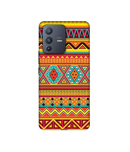 Image of Amazon Brand-Solimo Basic Case for Vivo V23 Pro 5G (Plastic Multicolor)