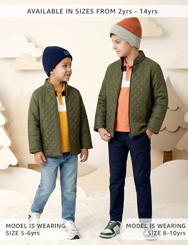 Image of Amazon Brand - Symbol Girl's 100% Polyester Regular Jacket