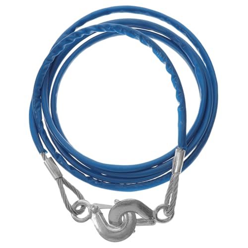 DONFAMDS 高強耐久牽引ロープ 対応 車用トレーラーストラップ 緊急脱出向け振動低減処理済み 頑丈で持ち運び簡単