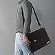 DOMISO 13 Zoll Laptop Hülle Tasche Wasserdicht Business Aktentasche tragen Umhängetasche für Acer Aspire/Swift, ASUS Vivobook/Zenbook 14, Schwarz