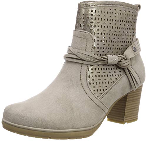 Jana 100% comfort 8-8-25300-22, Botines para Mujer, Beige (Lt. Taupe 347), 37...