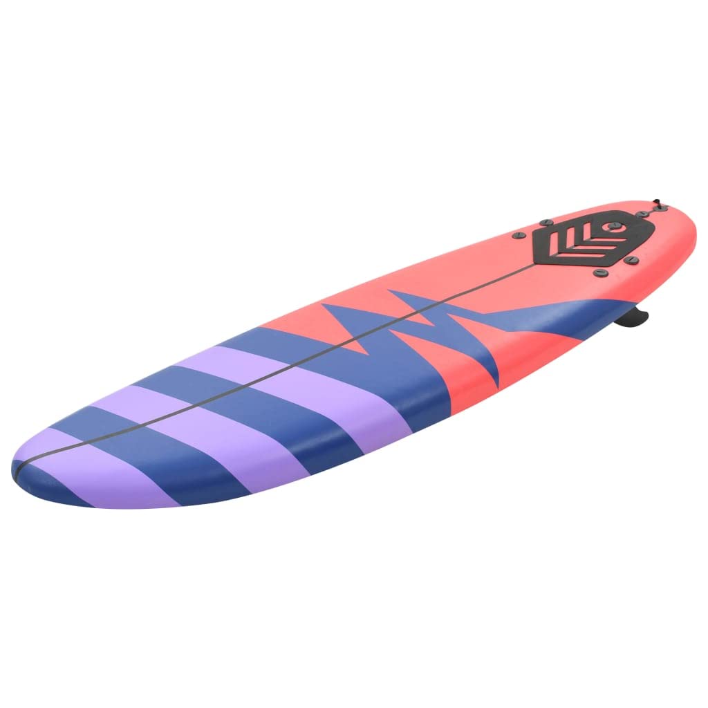 Surfbrett 170 cm Anfänger Board mit Leine und Finnen für Wellenreiten