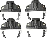 Quick-Fix Roof Box Mounting Kit - Universal Quick-Release Caliper Clips for Car Roof...