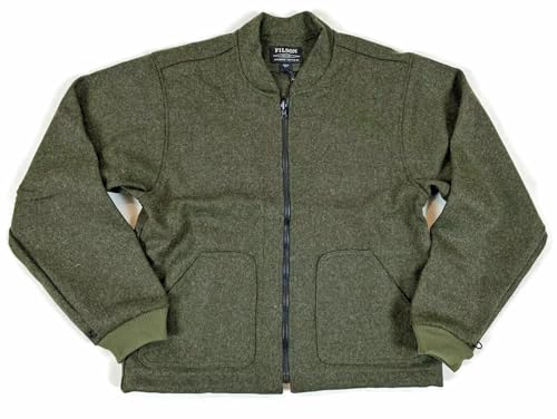 Filson Mackinaw Wool Jacket Liner Forest Green