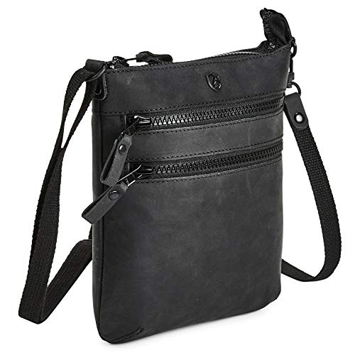 Crossbody Sling Bag for Women Small Real Leather Purse Vintage Travel Crossover Shoulder Bag Handmade