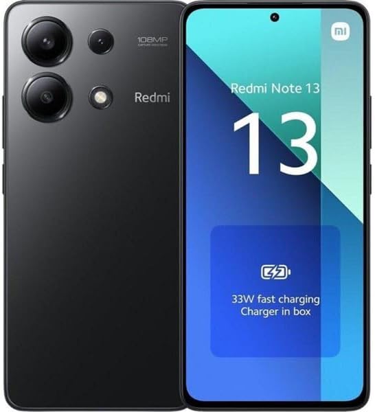 Xiaomi Redmi Note 13 8+256GB 6.67' NFC Midnight Black DS Wind3