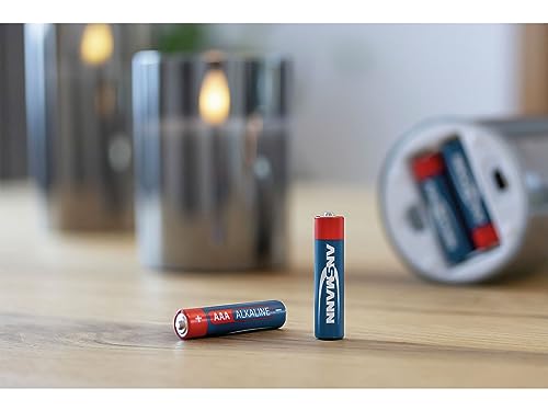 Pilas alcalinas AAA Ansmann Red micro LR03 de 1.5V paquete de 20 6