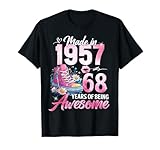Photo Gallery 68th birthday queen made in 1957 gifts 68 years old floral maglietta Photo Gallery 68th birthday queen made in 1957 gifts 68 years old floral maglietta
