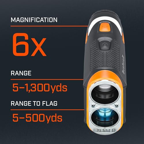 Golf Rangefinder with Slope and Vibration