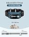 ABBIDOT Dog Shock Collar - 3500FT Dog Training Collar with Remote，IPX7 Waterproof & 4 Training Modes, Safety Lock & Night Vision Light，Rechargeable E-Collar for All Breeds
