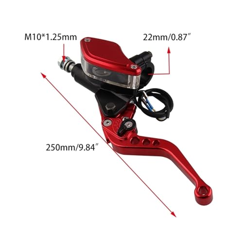 Levier de frein d'embrayage hydraulique moto réglable contre la fatigue - 2