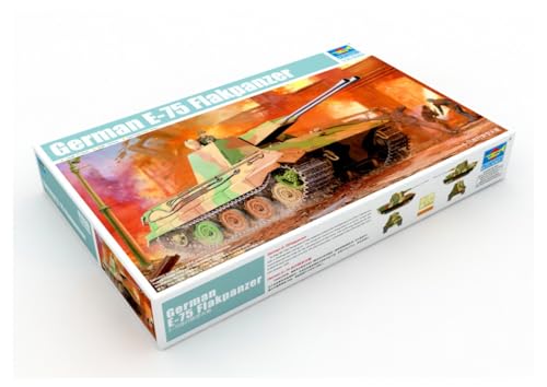 Trumpeter 1:35 E-75 Flakpanzer Allemand maquette haut de gamme