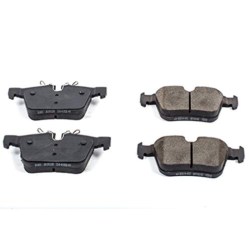 AutoDN Rear Clean Ceramic Brake Pads Compatible With 2017 Jaguar F-Pace 2016 Jaguar XF