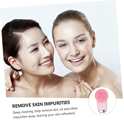 1 Unidade Limpador Facial Escova Facial Esfoliante Escova De Limpeza Facial Massageador Facial Elétr