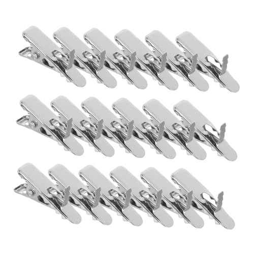Zerodeko 100pcs Flower Hanging Clips Alligator Clips for Christmas Tree Ornaments Wreaths and DIY Crafts for Festive Floral Decorations and Arrangements