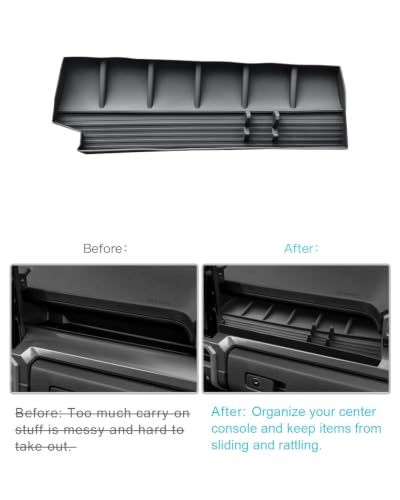 Image of CDEFG for 2026 Toyota 4Runner Tacoma Center Console Front Passenger Storage