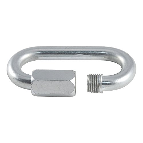 Curt 82932 Threaded Quick Link Trailer Safety Chain Hook Carabiner Clip, 1/2-Inch Diameter, 16,500 Lbs Break Strength #TOP5