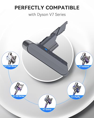 Morpilot batería V7 de repuesto compatible con aspiradoras sin cable 2