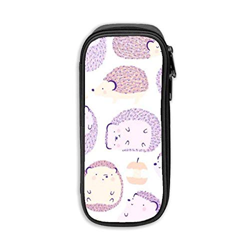 Preisvergleich Produktbild Hedgeho Pencil Pen Case Beuteltasche Student Stationery Office Kosmetische Schminktasche Aufbewahrung Schwarz