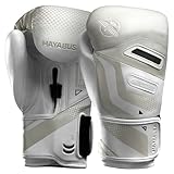 Hayabusa T3D Boxing Gloves for Men and Women Wrist and Knuckle Protection, Dual Splinted Wrist Support, Cloud-Like Knuckle Padding - White, 12oz