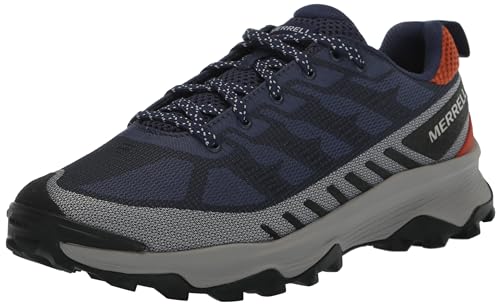 Merrell Men's Trail Running Sneaker, Sea/Clay, 8.5