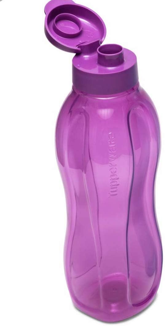 New Tupperware Extra Large Eco Bottle 1.5 L with Handle Purple