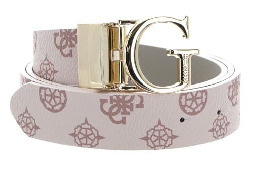 GUESS Masie Wendegürtel kürzbar, Rose/Beige 100cm