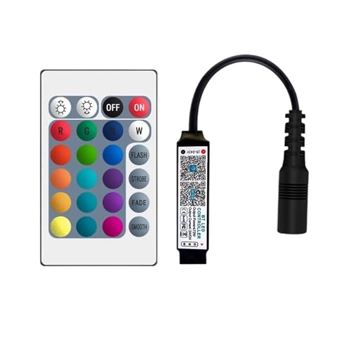Télécommande Bluetooth RVB pour ruban LED connectez votre smartphone via USB