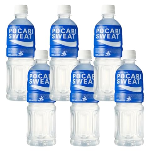 POCARI SWEAT Ion Supply Energy Sport Drinks 500ml (Pack of 6)