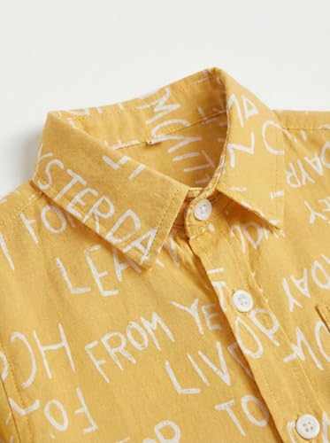 Image of TAGAS Boys' Shirt|Casual Short Sleeve Shirts for Kids | Button-Down Summer Shirts | Regular Fit Stylish Wear