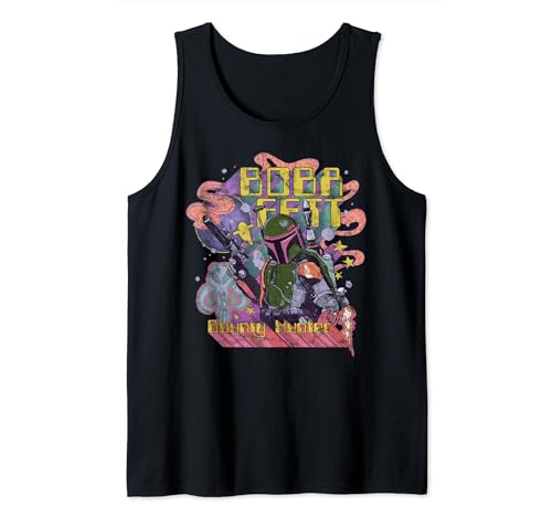 Débardeur Boba Fett Star Wars Psychedelic pour homme et fan de la saga