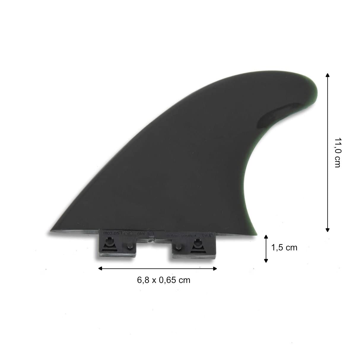 FA - SUP - Click Fin Fly Air Pocket 4.5" FCS