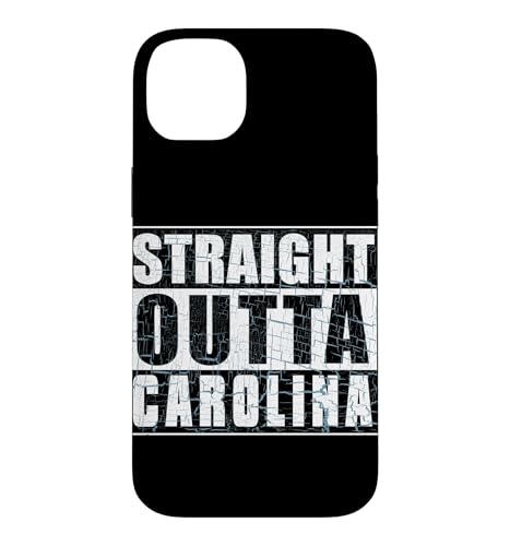 Straight Outta Carolina Vintage �A���e�B�[�N���V�e�B �X�}�z�P�[�X iPhone 14 Plus �p