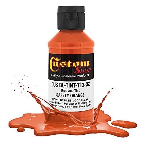 Image of Custom Coat 3 Ounce, Safety Orange, Bed Liner Tint Concentrate