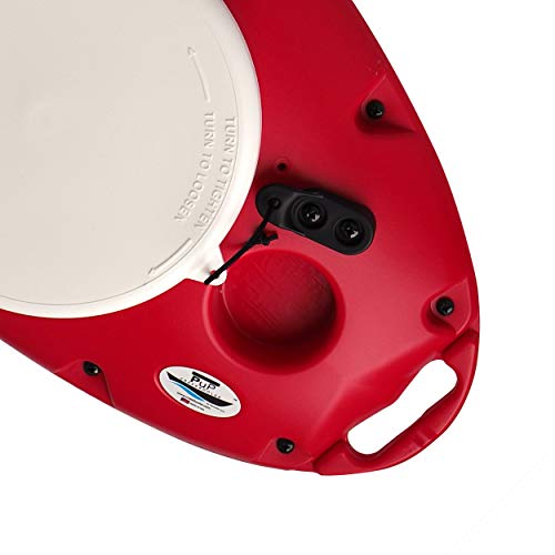 CreekKooler PuP Floating Cooler, 15 Quart, Tow Behind, Red - Thumbnail 5